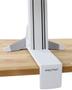ERGOTRON WORKSURFACE & LARGE KYBD TRAY DUAL SIT-STAND BRIGHT WHITE ACCS (33-349-211)