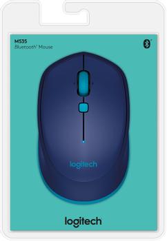 LOGITECH BLUETOOTH MOUSE M535 - BLUE . WRLS (910-004531)