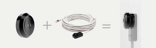 AXIS F8211 PINHOLE TRIM RING 10 PCS (5507-101)