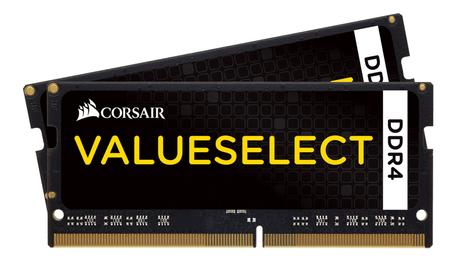 Corsair Value Select - DDR4 - 8 GB - SO DIMM 260-pin - 2133 MHz / PC4-17000 - CL15 - 1.2 V - ikke-bufret - ikke-ECC (CMSO8GX4M1A2133C15)