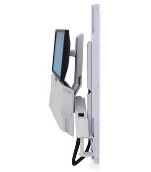 ERGOTRON STYLEVIEW SIT-STAND COMBO SYST WORKSURFACE BRIGHT WHITE CRTS (45-270-216)