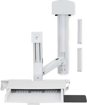 ERGOTRON STYLEVIEW SIT-STAND COMBO SYST WORKSURFACE BRIGHT WHITE CRTS (45-272-216 $DEL)