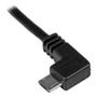 STARTECH 2M A TO LEFT ANGLE MICRO USB CHARGE M SYNC CABLE 24 AWG CABL (USBAUB2MLA)