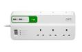 APC SurgeArrest 6 outlets w 2x USB 230V UK (PM6U-UK)