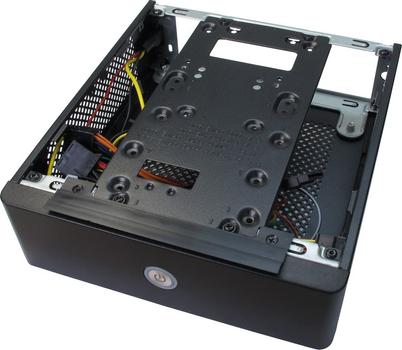 INTER-TECH Mini ITX-601 Ultralille formfaktor Mini ITX 60Watt Strømforsyningsadapter Sort (88881217)