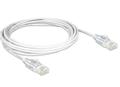 DELOCK Cable RJ45 Cat.6 UTP Slim 2 m (83782)