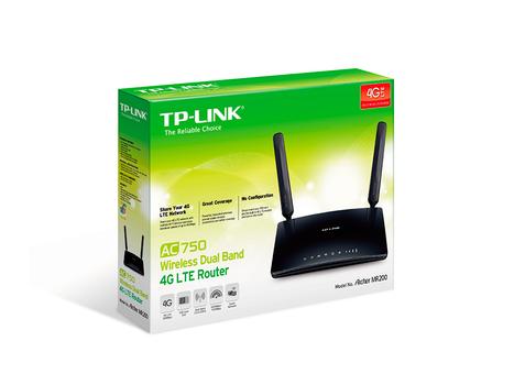 TP-LINK AC750 Wireless Dual Band 4G LTE Router (ARCHER MR200)