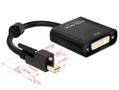 DELOCK mini DP - DVI 4K (62639)