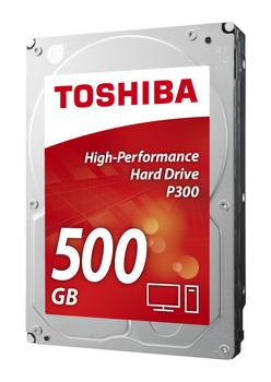 TOSHIBA P300 HIGH-PERFORMANCE HD 500GB 3.5IN SATA - BULK INT (HDWD105UZSVA)