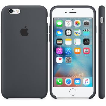 APPLE iPhone6s Silikon Case (anthrazit) (MKY02ZM/A)