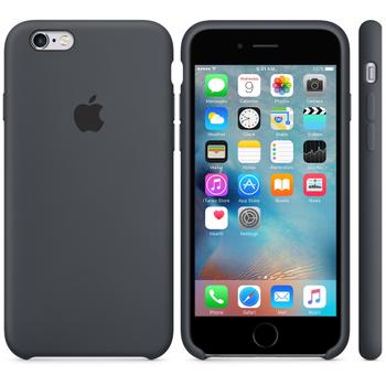APPLE iPhone6s Silikon Case (anthrazit) (MKY02ZM/A)