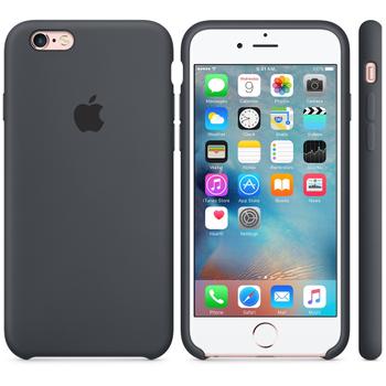 APPLE iPhone6s Silikon Case (anthrazit) (MKY02ZM/A)