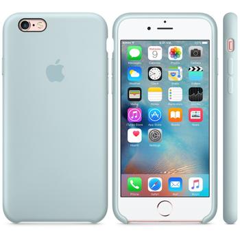 APPLE iPhone6s Silikon Case (türkis) (MLCW2ZM/A)