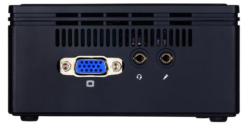 GIGABYTE BRIX GB-BACE-3160 (rev. 1.0) - Barebone - Ultra Compact PC Kit 1 x Celeron J3160 / tot 2.24 GHz - RAM 0 GB - HD Graphics 400 - Gigabit Ethernet (GB-BACE-3160)