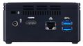 GIGABYTE BRIX GB-BACE-3160 (rev. 1.0) - Barebone - Ultra Compact PC Kit 1 x Celeron J3160 / tot 2.24 GHz - RAM 0 GB - HD Graphics 400 - Gigabit Ethernet (GB-BACE-3160)