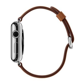 APPLE Watch 38 mm klassisches Armband braun (MLDY2ZM/A)