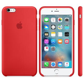 APPLE iPhone6s Plus Silikon Case (rot) (MKXM2ZM/A)