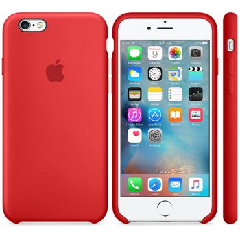 APPLE iPhone 6s Silicone Case (PRODUCT)RED (MKY32ZM/A)