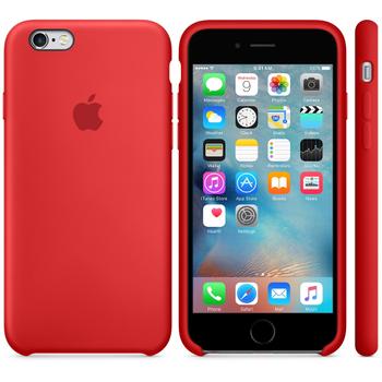 APPLE iPhone 6s Silicone Case (PRODUCT)RED (MKY32ZM/A)