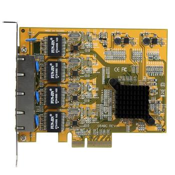 STARTECH 4-Port PCIe Gigabit Network Adapter Card (ST1000SPEX43)