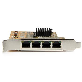 STARTECH 4-Port PCIe Gigabit Network Adapter Card (ST1000SPEX43)