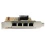 STARTECH 4-Port PCIe Gigabit Network Adapter Card (ST1000SPEX43)