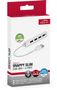 SPEEDLINK - SNAPPY SLIM USB Hub, 4-Port, USB 2.0, Passive, White (SL-140000-WE)