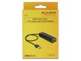 DELOCK USB3 Hub 3 Port + 1 Port Gigabit LAN (62653)
