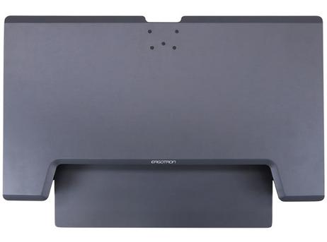 Ergotron WorkFit-TL Sit-Stand Desktop Workstation - Stativ for LCD-skjerm / tastatur / mus - svart, mørk grå - skjermstørrelse: inntil 30" - skrivebord (33-406-085)