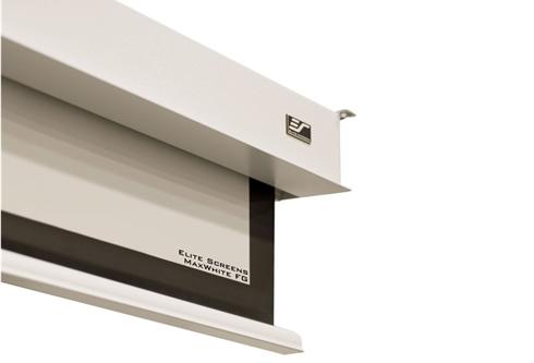 ELITE SCREENS ELITE EB110HW2-E12 16:9 H:137 W:243.5 White built-in Circuit board, V3.0 IR & RF & Wall board, 12V Trigger, Fiber Glass Fabric (EB110HW2-E12)