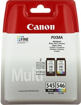 CANON n PG-545 XL/ CL-546XL Photo Value Pack - Black, yellow, cyan, magenta, colour (cyan, magenta, yellow) - original - ink tank / paper kit - for PIXMA TR4551, TR4650, TR4651, TS3350, TS3351, TS3352, TS335 (8286B007)