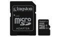 KINGSTON 16GB MICROSDHC CANVAS SELECT 80R CL10 UHS-I CARD + SD ADAPTER EXT (SDCS/16GB)