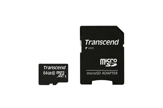 TRANSCEND 64GB MICROSDXC CLASS10 (TS64GUSDXC10)