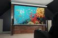 ELITE SCREENS ELITE SKT100XH-E24-AUHD 16:9 H:124.5 W:221.4 White built-in Circuit board, V3.0 IR&RF&Wall board, 12V Trigger, Fiber Glass Fabric (SKT100XH-E24-AUHD)