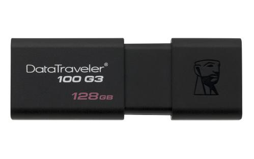 KINGSTON 128GB USB3.0 DataTraveler 100 G3 100MB/s read 10MB/s write (DT100G3/128GB)