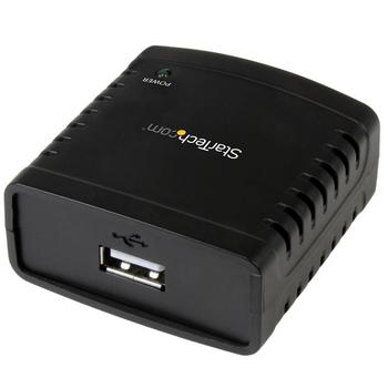 STARTECH USB NETWORK LPR PRINT SERVER 10BASE T100BASE TX AUTO SENSING ACCS (PM1115U2)