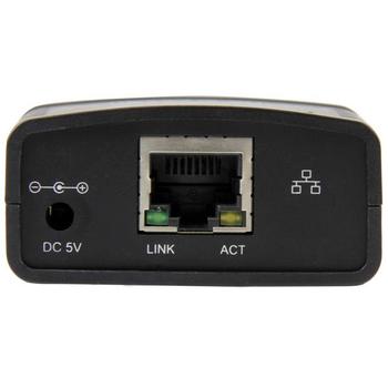STARTECH USB NETWORK LPR PRINT SERVER 10BASE T100BASE TX AUTO SENSING ACCS (PM1115U2)