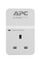 APC SurgeArrest Essential Surge protector AC 230V output connectors 1 United Kingdom white (PM1W-UK)