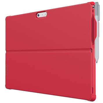 INCIPIO Feather Hybrid - Baksidedeksel for nettbrett - robust - Plextonium,  termoplast-polyuretan (TPU) - rød - for Microsoft Surface Pro 4 (MRSF-092-RED)