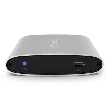 FANTEC ALU-25U31 silver 2,5  USB 3.1 Type C Aluminium (1795)