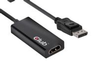 CLUB 3D DisplayPort 1.2 to HDMI 2.0 UHD Active Adapter (CAC-1070)