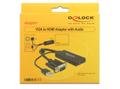 DELOCK 0.25m VGA+USB2.0-A/ HDMI (62668)