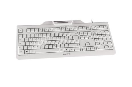Cherry KC 1000 SC - tastatur - Pan Nordic - blekgrå Inn-enhet (JK-A0100PN-0)