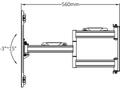 MULTIBRACKETS M Universal Flexarm Full Motion Corner Mount HD (7350073732623)