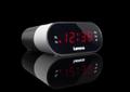LENCO Cr-07 Clock Black, White (CR07 WHITE)