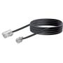 SCHWAIGER Modem-Kabel RJ11 6P2C -> RJ45 8P2C 6m schwarz (TAL6632533)
