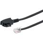 Schwaiger DSL-Kabel RJ12 6P2C -> TAE-F 6P4C 10m schwarz (TAL6532533)