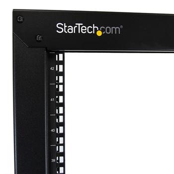 STARTECH 2-Post Server Rack with Casters - 42U (2POSTRACK42)