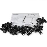 StarTech 42U Mobile Open Frame Network Rack with Wheels- 663lbs - 2 Post 19" Portable Rack for Computer, AV, Media, IT Equipment (2POSTRACK42) - rack - 42U (2POSTRACK42)