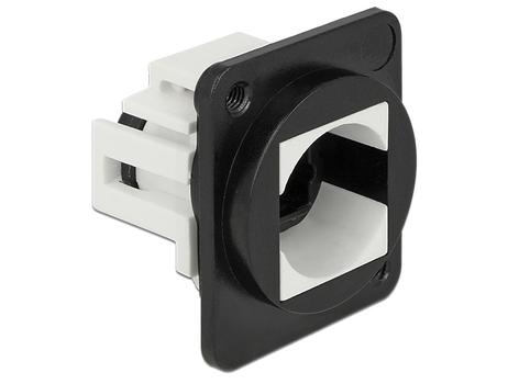 DELOCK Keystone Halterung 1 port for D-Type (86275)